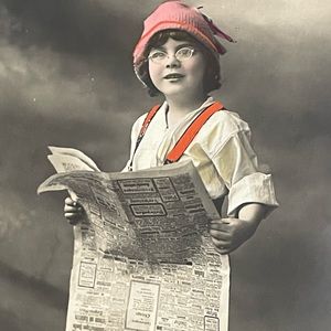 RARE VINTAGE 20th Century Postcard Historical Nederland